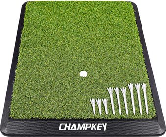 CHAMPKEY Premium Synthetic Turf Golf Hitting Mat