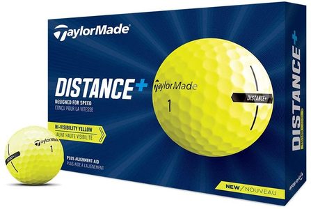 TaylorMade Distance Plus High Visibility Golf Balls