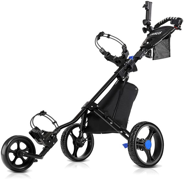 JANUS Golf Push Cart (3 Wheel Folding)