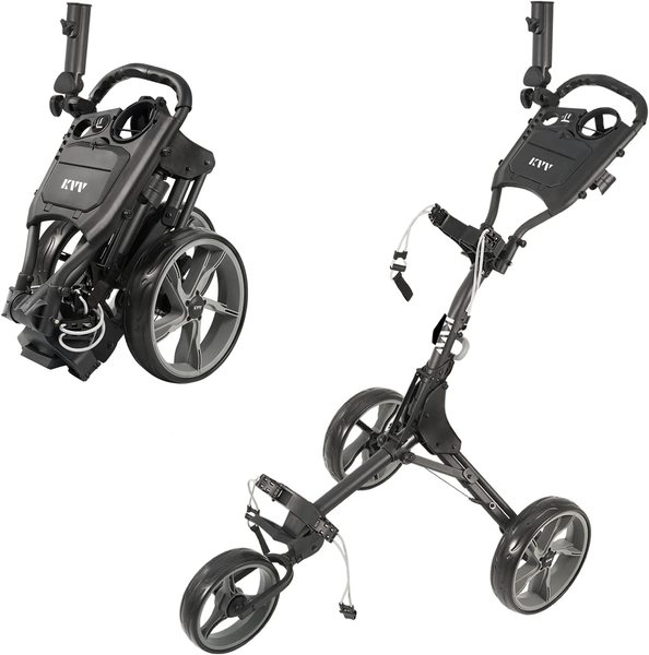 KVV 3 Wheel Ultra Lightweight Golf Push Cart